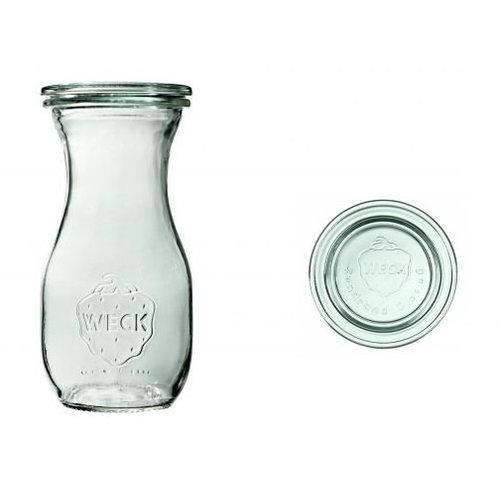Weck Bottle SAFTFLASCHE 290 ml with lid - pack. 6 pcs - WECK Weck Bottle SAFTFLASCHE 290 ml with lid - pack. 6 pcs - WECK