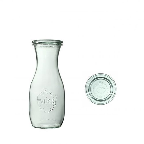 Weck Bottle SAFTFLASCHE 530 ml with lid - pack. 6 pcs - WECK Weck Bottle SAFTFLASCHE 530 ml with lid - pack. 6 pcs - WECK