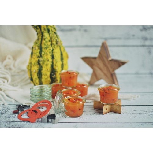 Weck Słoik Mini-Sturz 80 ml z pokrywą - op. 12 szt Weck Słoik Mini-Sturz 80 ml z pokrywą - op. 12 szt