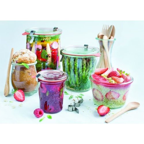 Weck Jar MOLD 370 ml - pack. 6 pcs - WECK Weck Jar MOLD 370 ml - pack. 6 pcs - WECK