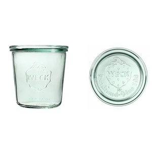 Weck Słoik Sturz 580 ml z pokrywą - op. 6 szt Weck Słoik Sturz 580 ml z pokrywą - op. 6 szt