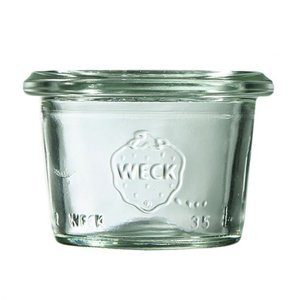 Weck Jar MINI-STURZ 35 ml - pack. 12 pcs - WECK Weck Jar MINI-STURZ 35 ml - pack. 12 pcs - WECK