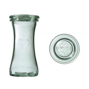 Weck Słoik Delika 100 ml z pokrywą - op. 6 szt
