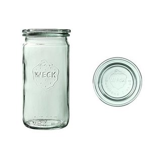 Weck Słoik Zylinder 340 ml z pokrywą - op. 6 szt Weck Słoik Zylinder 340 ml z pokrywą - op. 6 szt