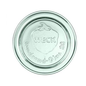Weck Glass lid 80 mm - pack. 6 pcs. - WECK Weck Glass lid 80 mm - pack. 6 pcs. - WECK