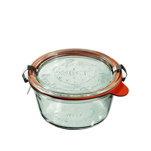Weck Jar MOLD 290 ml with lid , seal , 2 clamps - pack. 6 pcs - WECK Weck Jar MOLD 290 ml with lid , seal , 2 clamps - pack. 6 pcs - WECK