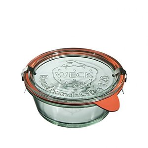 Weck Jar MOLD 300 ml with lid , seal , 2 clamps - pack. 6 pcs