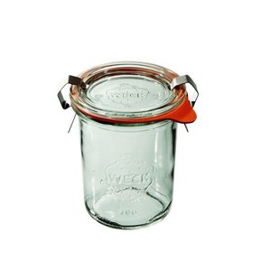 Weck Jar MINI-STURZ 160 ml with lid , seal , 2 clamps - pack. 12 pcs