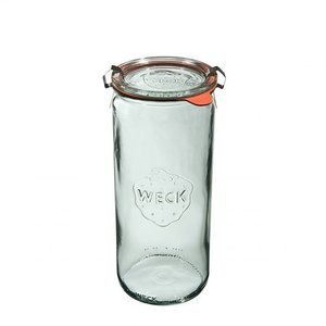 Weck Słoik Zylinder 1040 ml (6 szt) z pokrywą, uszczelką i 2 zapinkami Weck Słoik Zylinder 1040 ml (6 szt) z pokrywą, uszczelką i 2 zapinkami