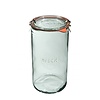 Weck Jar ZYLINDER 1590 ml with lid , seal , 2 clamps - pack. 6 pcs