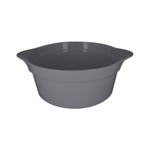 Rak Round cocotte stone, dia. 16 cm Chef's Fusion line PORCELAIN Rak Round cocotte stone, dia. 16 cm Chef's Fusion line PORCELAIN