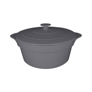 Rak Lid for round cocotte stone, dia. 28 cm Chef's Fusion line PORCELAIN Rak Lid for round cocotte stone, dia. 28 cm Chef's Fusion line PORCELAIN