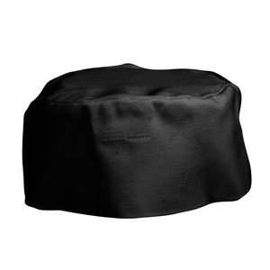 Robur Polycotton Atlanta Cook's Hat, Black Robur Polycotton Atlanta Cook's Hat, Black