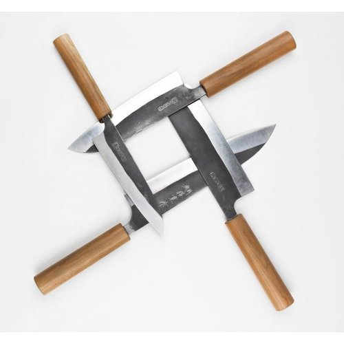 Kasumi Nakiri Knife 165 mm, Black Hammer