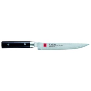 Kasumi Japanese Knife 200 mm, Damascus with Narrow Blade Kasumi Japanese Knife 200 mm, Damascus with Narrow Blade