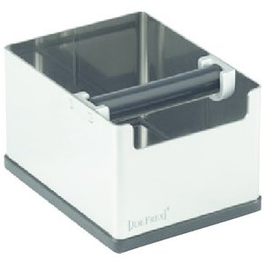 TOM-GAST Tamping holder rack shelf, stainless steel