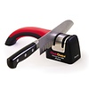 Chef's Choice Manual Knife Grinder, 2 Stage with Diamond Stone, Dedicated to Asian Knives, Black-Red