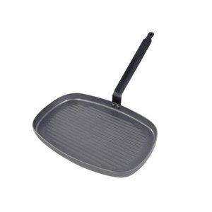 de BUYER Patelnia Grillowa ze stali węglowej 380x260 mm de BUYER Patelnia Grillowa ze stali węglowej 380x260 mm
