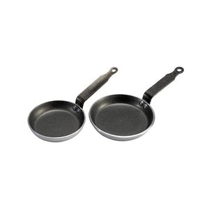 de BUYER Choc Non-Stick Aluminium Blinis Pan Ø120 mm de BUYER Choc Non-Stick Aluminium Blinis Pan Ø120 mm