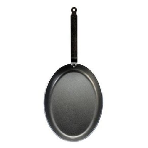 de BUYER Patelnia do ryb z aluminium nieprzywierająca powłoka 360x260 mm Choc de BUYER Patelnia do ryb z aluminium nieprzywierająca powłoka 360x260 mm Choc