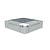 de BUYER Adjustable rectangular pastry ring 20x20 cm - DE BUYER
