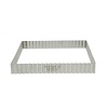 de BUYER Rant kwadratowy perforowany 23x23 cm de BUYER Rant kwadratowy perforowany 23x23 cm
