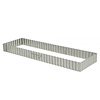 de BUYER Perforated rectangular tart ring 35x10 cm - DE BUYER de BUYER Perforated rectangular tart ring 35x10 cm - DE BUYER