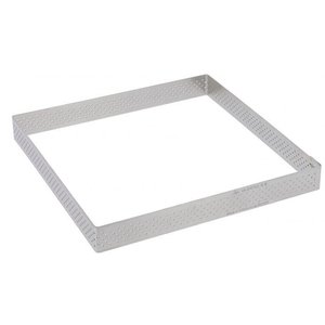 de BUYER Ring square perforated, 20 cm DE BUYER de BUYER Ring square perforated, 20 cm DE BUYER
