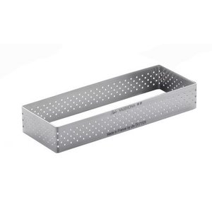 de BUYER Wyprzedaż - Rant prostokątny perforowany 12x4 cm