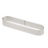 de BUYER Oblong ring perforated, 27 x 8 x 2 cm DE BUYER
