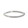 de BUYER Perforated stainless steel tart ring straight 10 cl Calisson , 12 x 5.5 x 2 DE BUYER