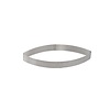 de BUYER Perforated stainless steel tart ring straight 10 cl Calisson , 12 x 5.5 x 2 DE BUYER