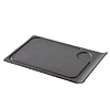 REVOL Steak plate 1 curved edge - black - 33 x 22 cm, matt slate style color Basalt Steak Plate 1 Curved Edge line REVOL