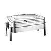 Verlo Induction Chafing Dish with a Glass Hinged Cover GN 1/1