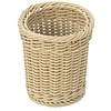Verlo Cutlery dispenser, round, light beige VERLO