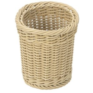 Verlo Cutlery dispenser, round, light beige VERLO Verlo Cutlery dispenser, round, light beige VERLO