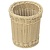 Verlo Cutlery dispenser, round, light beige VERLO