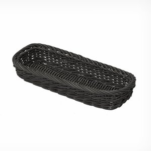 Verlo Rectangular black polyurethane cutlery basket Verlo Rectangular black polyurethane cutlery basket