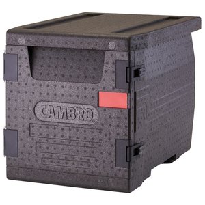 Cambro Pojemnik termoizolacyjny GN 1/1, 60 L, ładowany od frontu, czarny Cambro Pojemnik termoizolacyjny GN 1/1, 60 L, ładowany od frontu, czarny