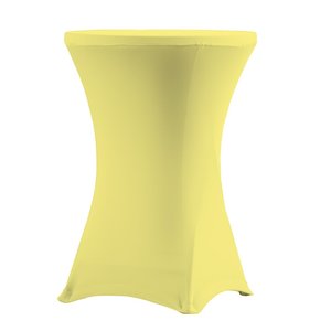 Verlo Stretch table cover Coctail 80, canary yellow VERLO Verlo Stretch table cover Coctail 80, canary yellow VERLO