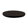 Verlo Top for a cocktail table 80 cm, black VERLO