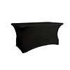 Verlo Stretch table cover, rectangular, 152,4 cm length, black VERLO