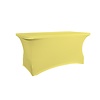 Verlo Stretch table cover, rectangular, 152,4 cm length, canary yellow Verlo Stretch table cover, rectangular, 152,4 cm length, canary yellow