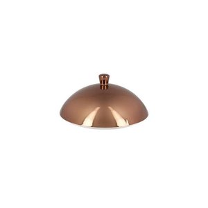 Rak Lid, dia. 13.6 cm, brown Metalfusion line PORCELAIN Rak Lid, dia. 13.6 cm, brown Metalfusion line PORCELAIN