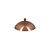 Rak Lid, dia. 13.6 cm, brown Metalfusion line PORCELAIN