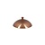 Rak Lid, dia. 15.5 cm, brown Metalfusion line PORCELAIN