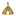 Rak Lid 18 cm golden HIDE - PORCELAIN