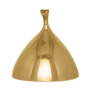 Rak Lid 18 cm golden HIDE - PORCELAIN Rak Lid 18 cm golden HIDE - PORCELAIN