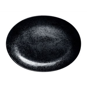 Rak Oval platter, 32 x 23 cm Karbon line PORCELAIN Rak Oval platter, 32 x 23 cm Karbon line PORCELAIN