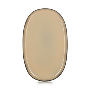 REVOL Service plate, 35 x 21 cm, nutmeg Caractere line REVOL REVOL Service plate, 35 x 21 cm, nutmeg Caractere line REVOL